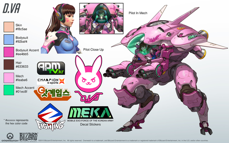 Illustration for article titled Bunny Symbol For Overwatch's D.Va Shows Up At Women's March In Seoul